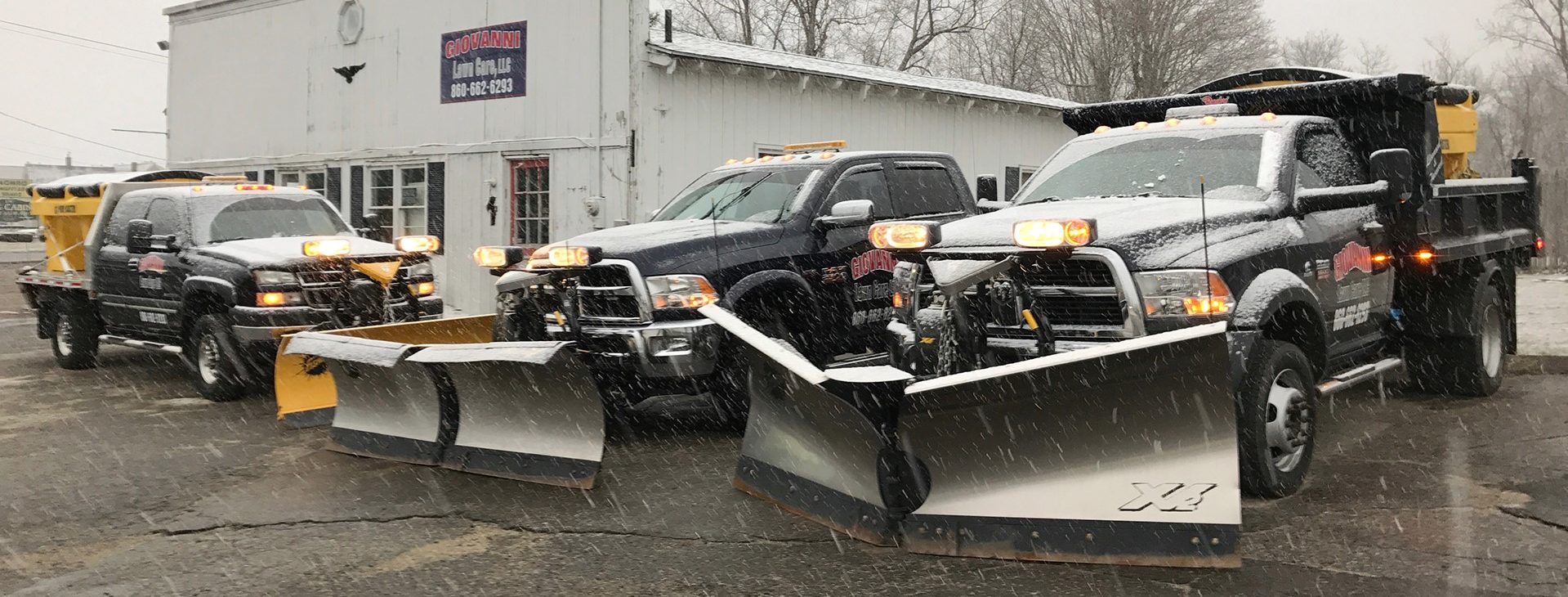 Snow and Ice removal services can be customized to fit your level of need.